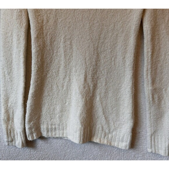 Michael Kors Women‎ Small Cowl Neck Ivory Wool Blend Long Sleeve Sweater - Picture 4 of 11